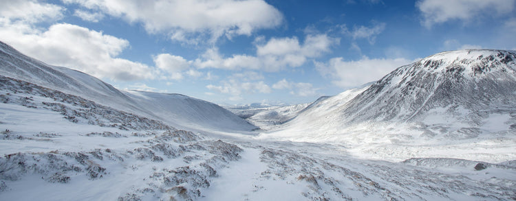 scotland daniel hartog ski resort poster print