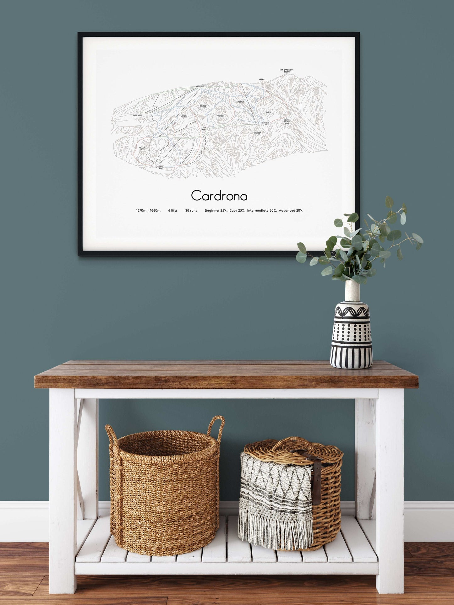 cardrona mountain artwork hall