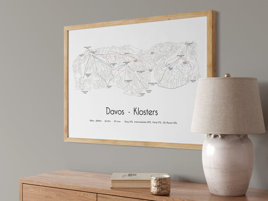 davos klosters mountain artwork angled