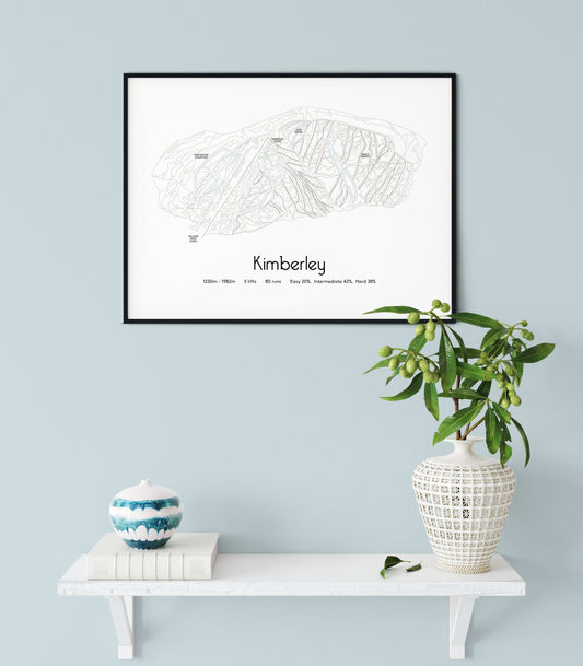 Kimberley mountain artwork shelf
