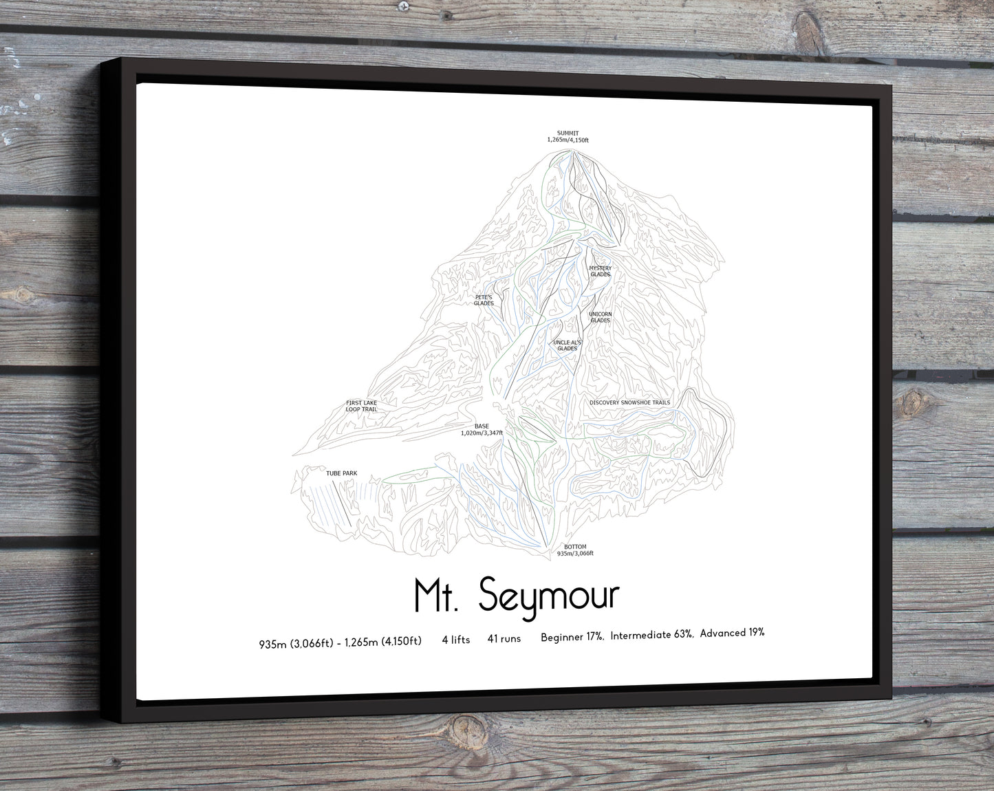 Mt. Seymour - Ski Posters & Art Prints