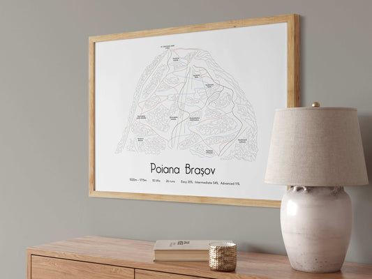 poiana brasov mountain artwork angled