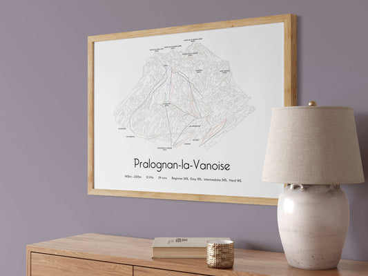 pralongnan la vanoise mountain artwork angled