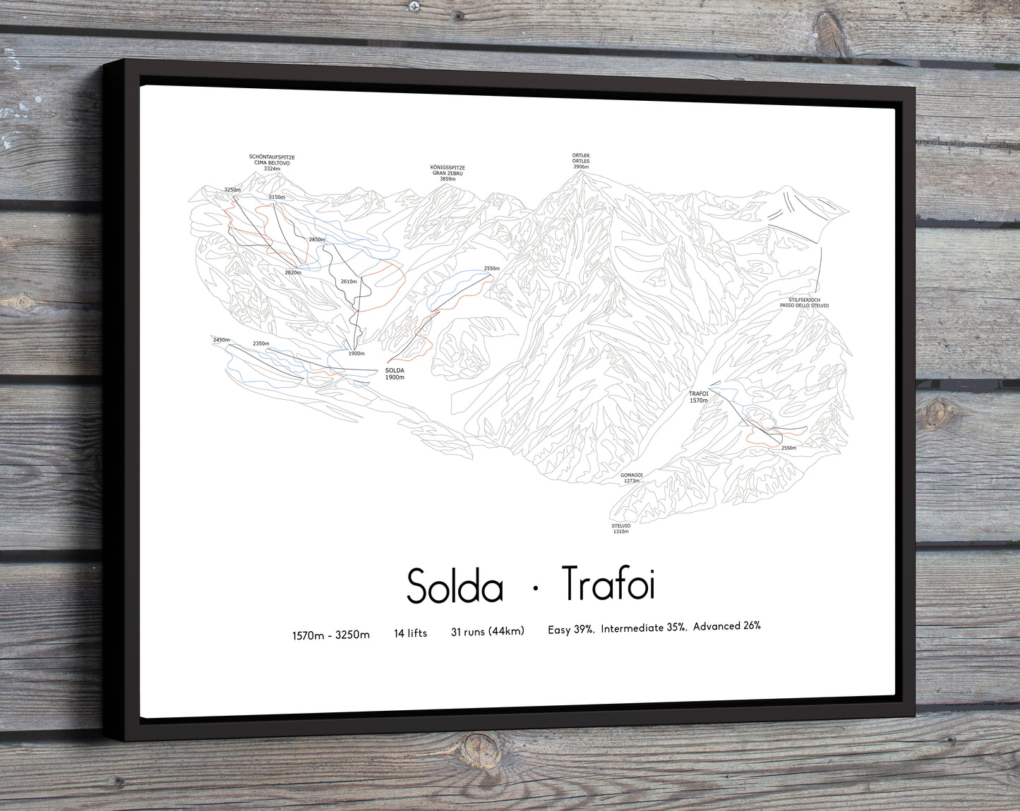 solda trafoi mountain artwork wood