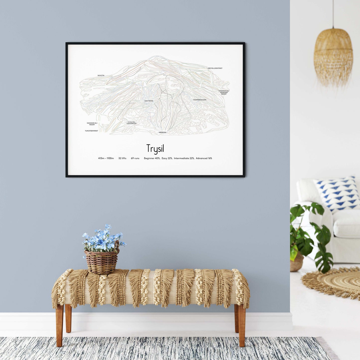 trysil mountain artwork hall