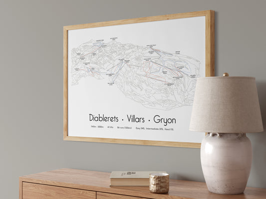 diablerets villars gryon mountain artwork angled