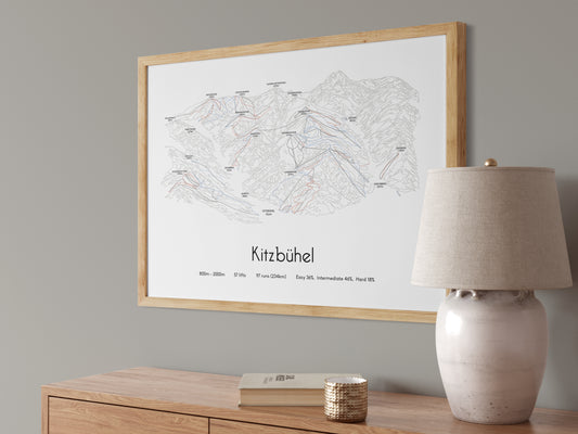 kitzbuhel mountain artwork angle