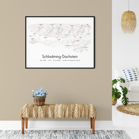 schladming-dachstein mountain artwork