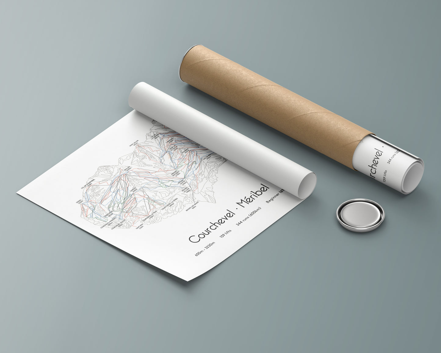 3 Valleys - Ski Posters & Art Prints