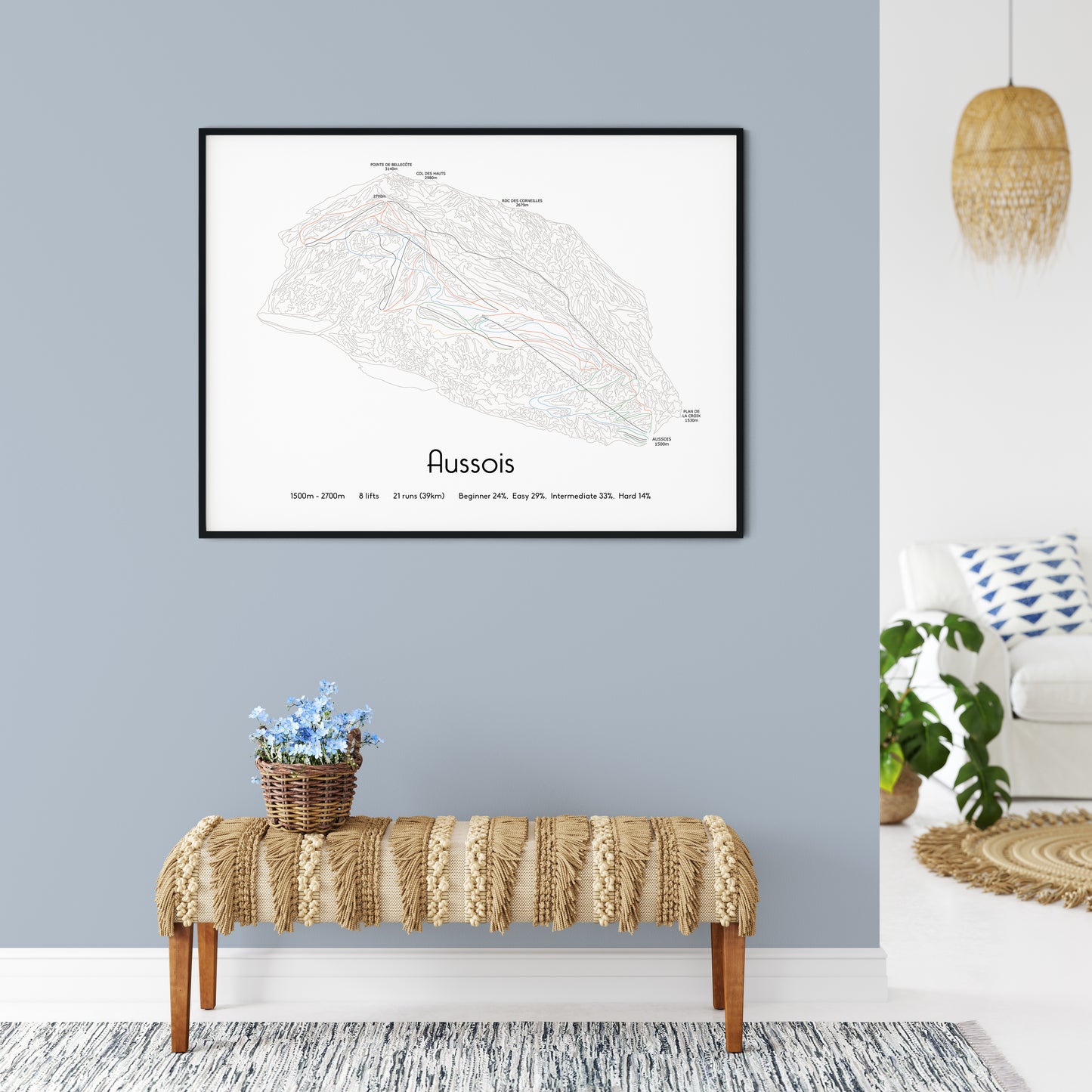 Aussois - Ski Posters & Art Prints