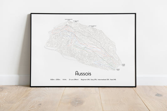 Aussois - Ski Posters & Art Prints