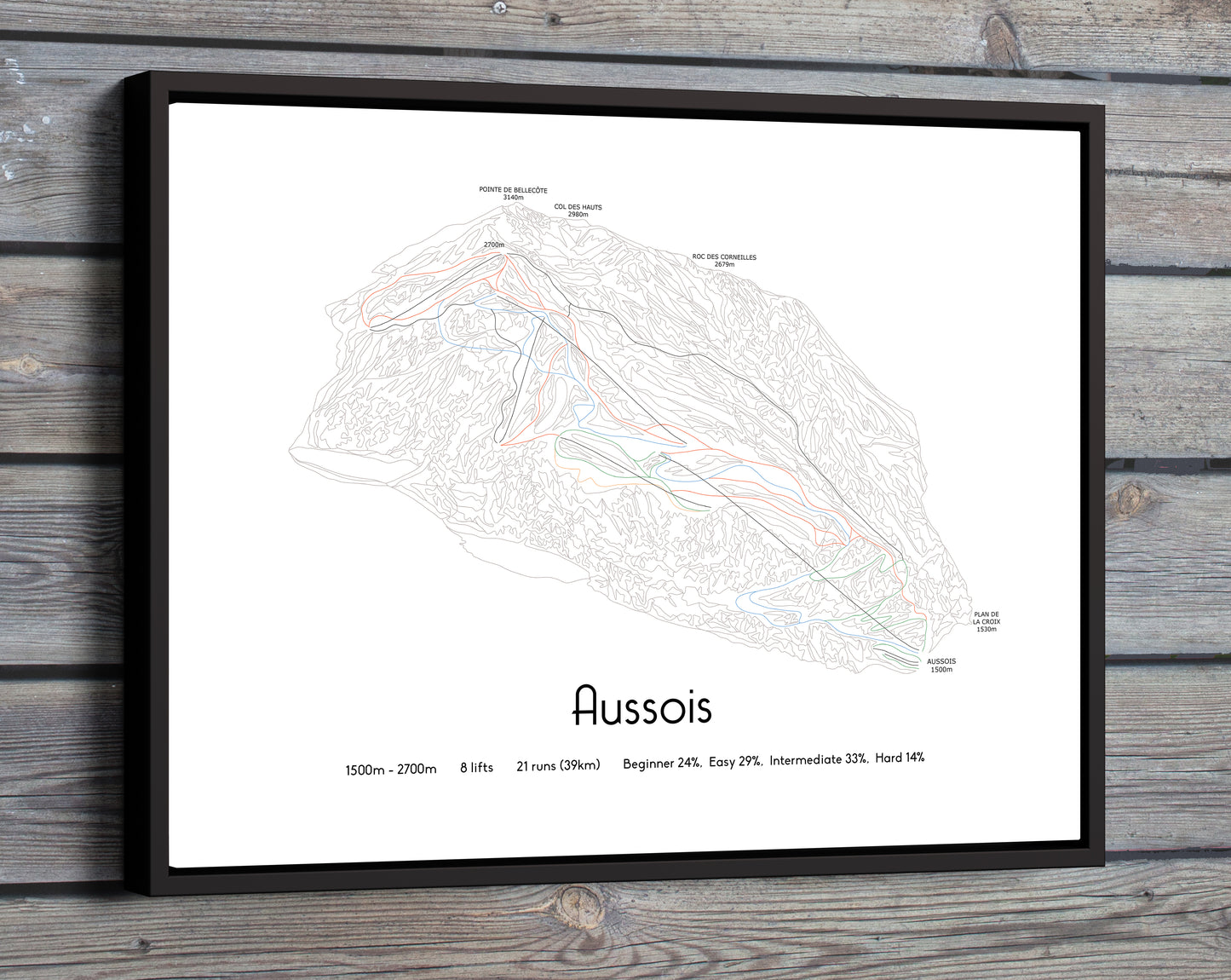 Aussois - Ski Posters & Art Prints