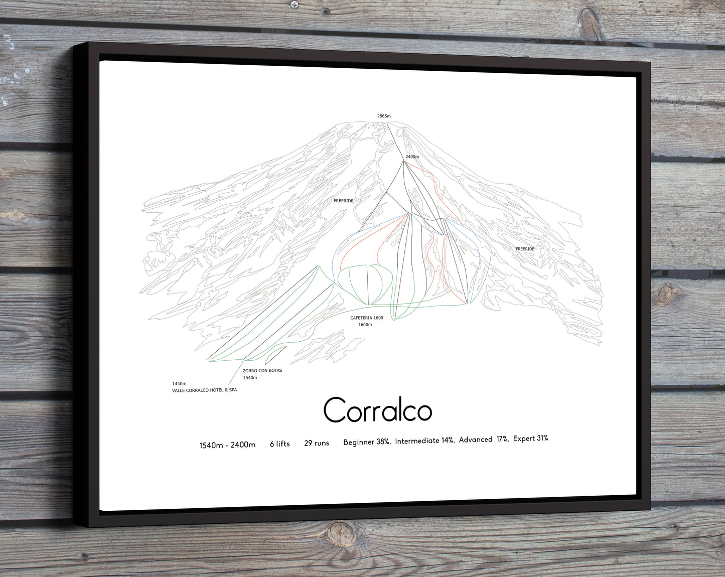 Corralco - Ski Posters & Art Prints