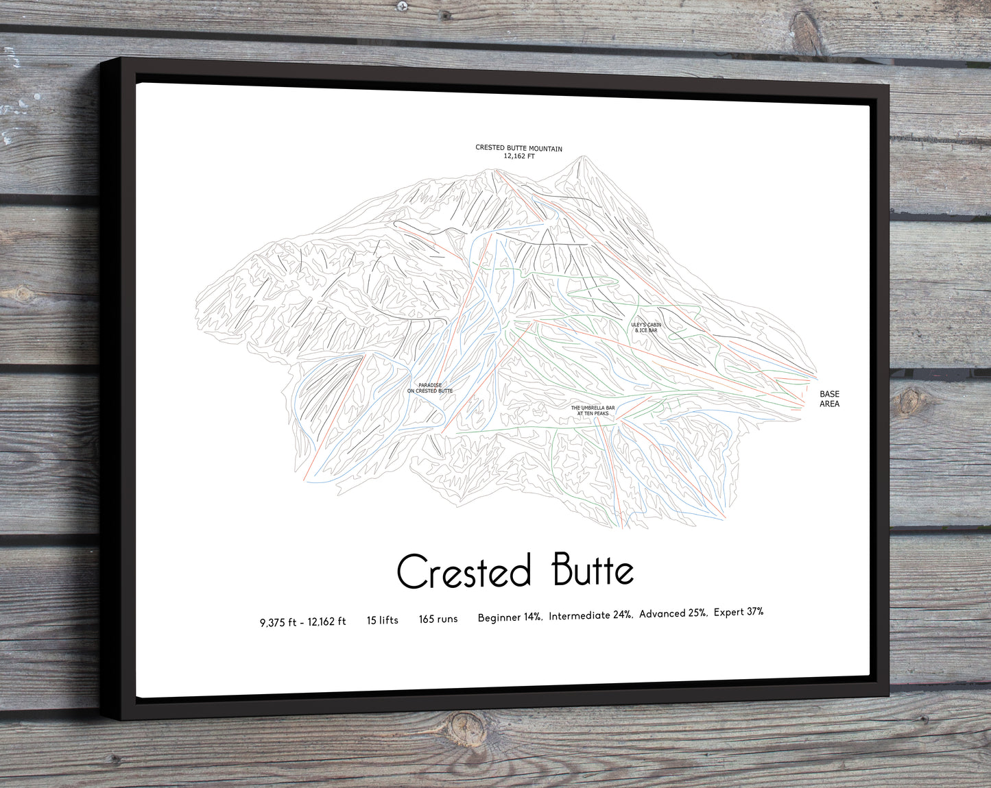 Crested Butte - Ski Posters & Art Prints
