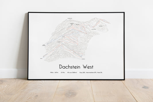 Dachstein West - Ski Posters & Art Prints