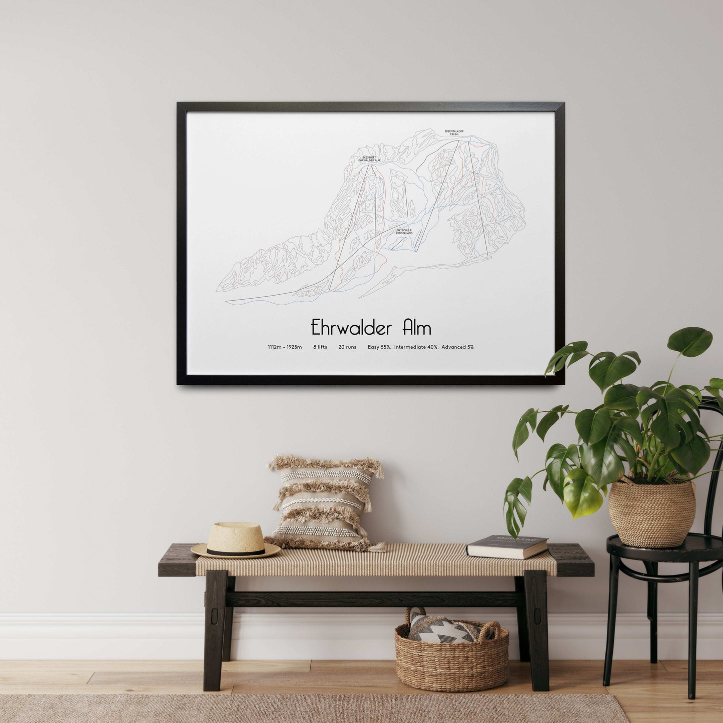 ehrwalder alm mountain artwork hall