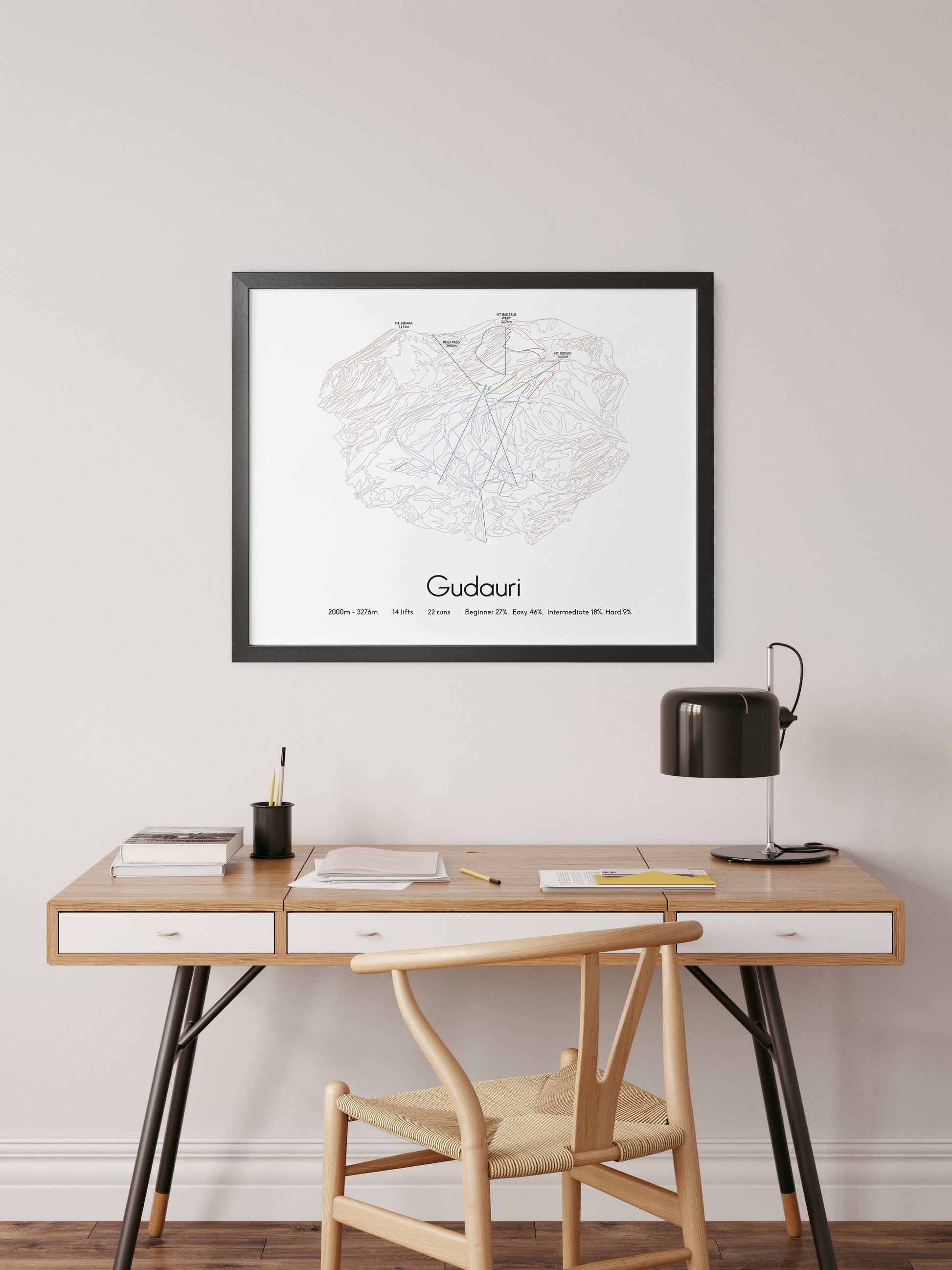 gudauri mountain arwork desk