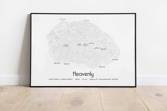 heavenly mountain artwork black
