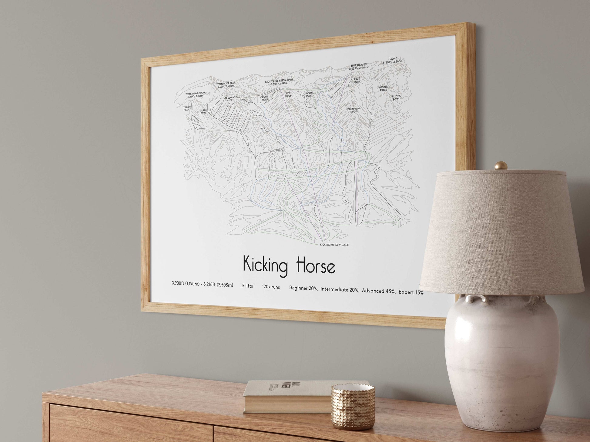 kicking horse mountain artwork angled