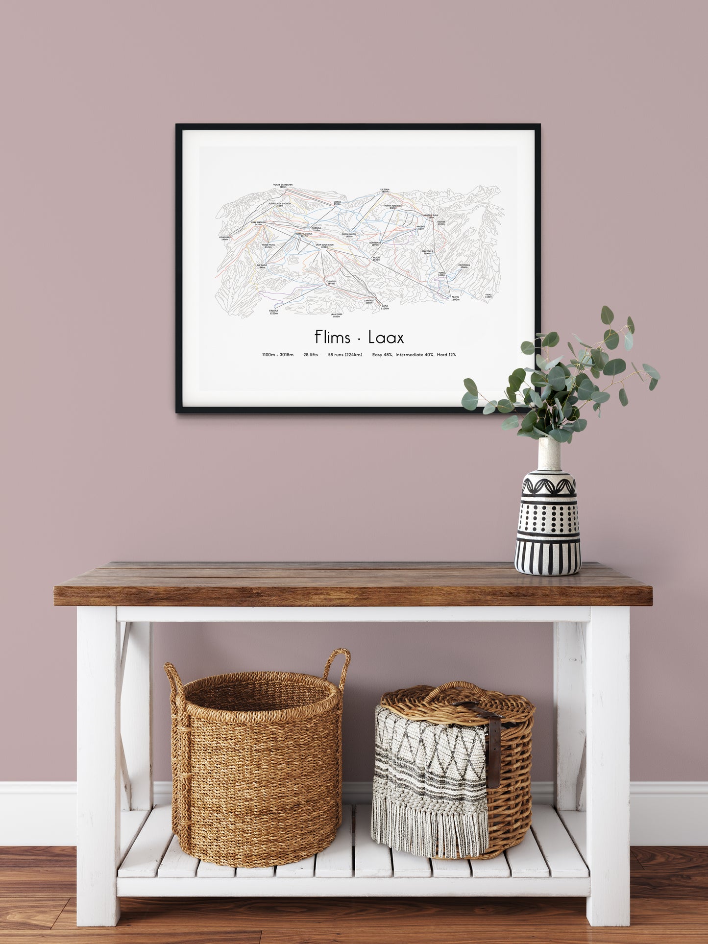 Flims Laax - Ski Posters & Art Prints