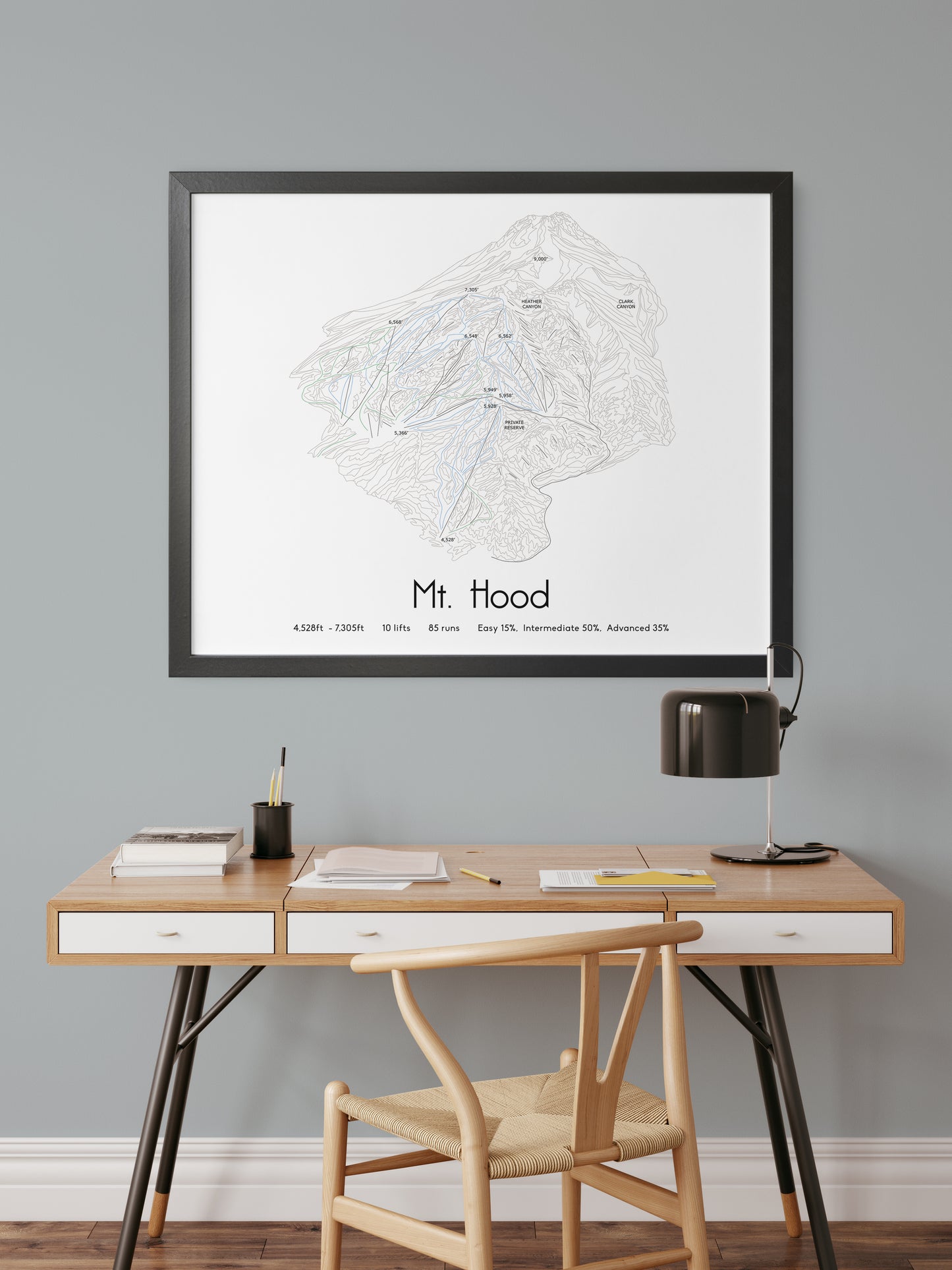 Mt. Hood Meadows - Ski Posters & Art Prints