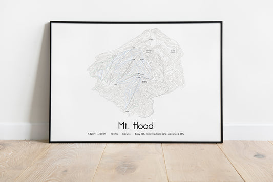 Mt. Hood Meadows - Ski Posters & Art Prints