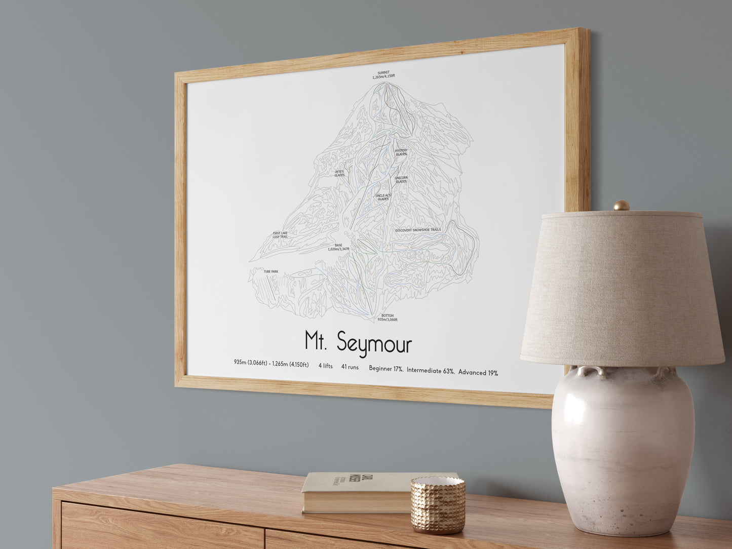 Mt. Seymour - Ski Posters & Art Prints