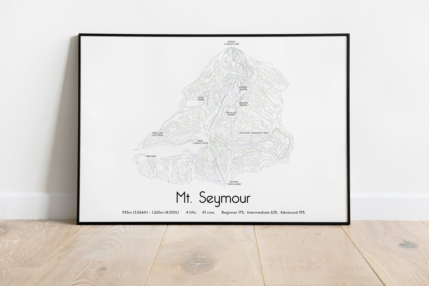 Mt. Seymour - Ski Posters & Art Prints