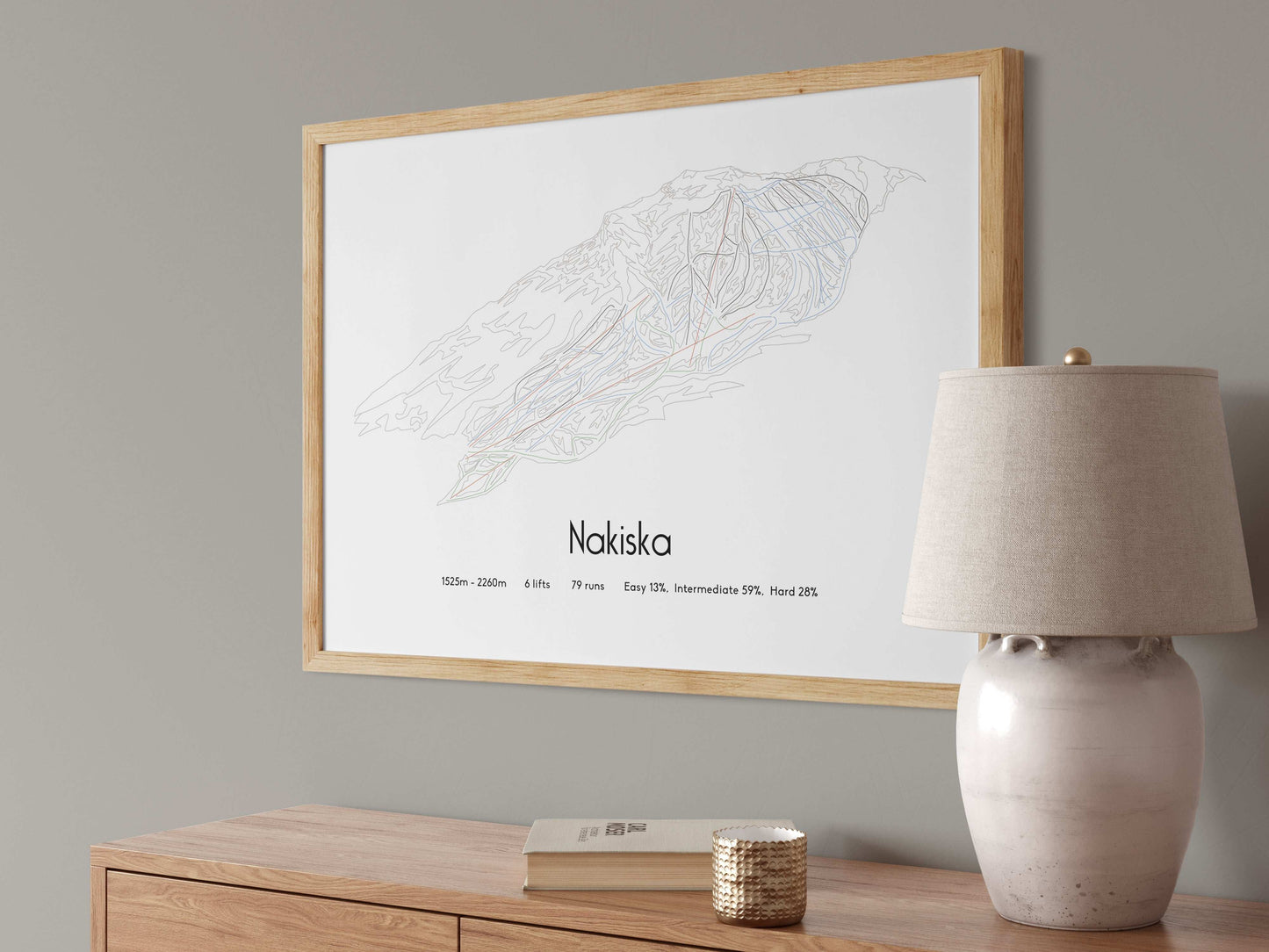 nakiska mountain artwork angled