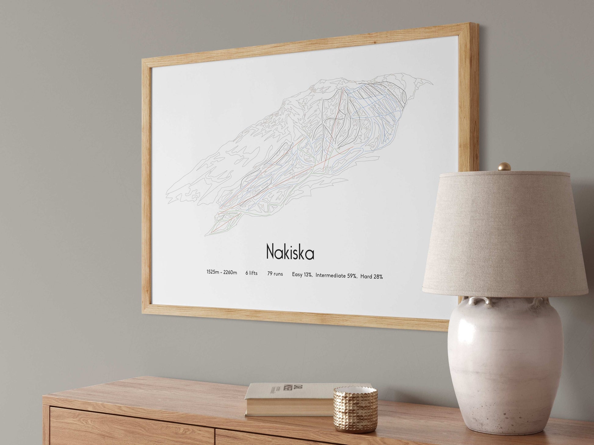 nakiska mountain artwork angled