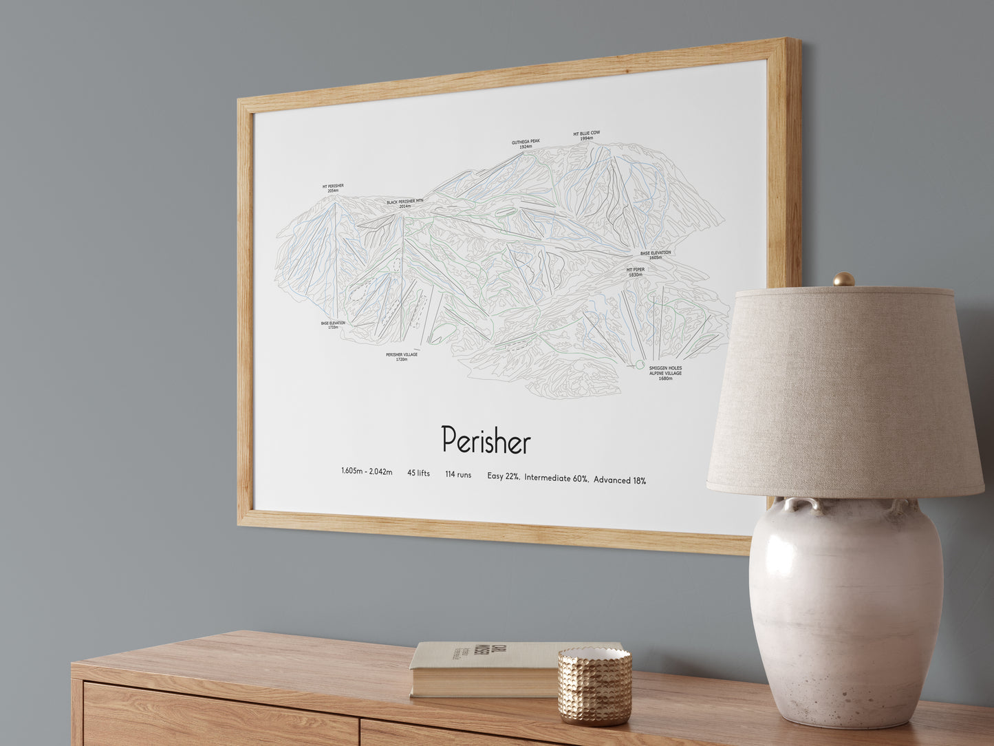 Perisher - Ski Posters & Art Prints
