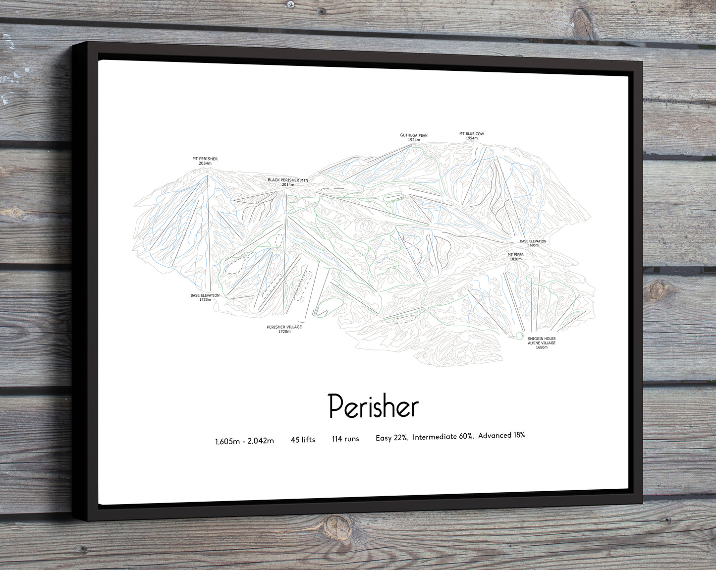 Perisher - Ski Posters & Art Prints
