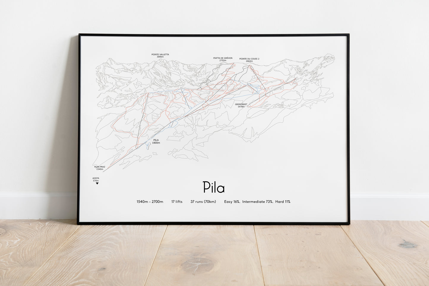 pila mountain artwork black