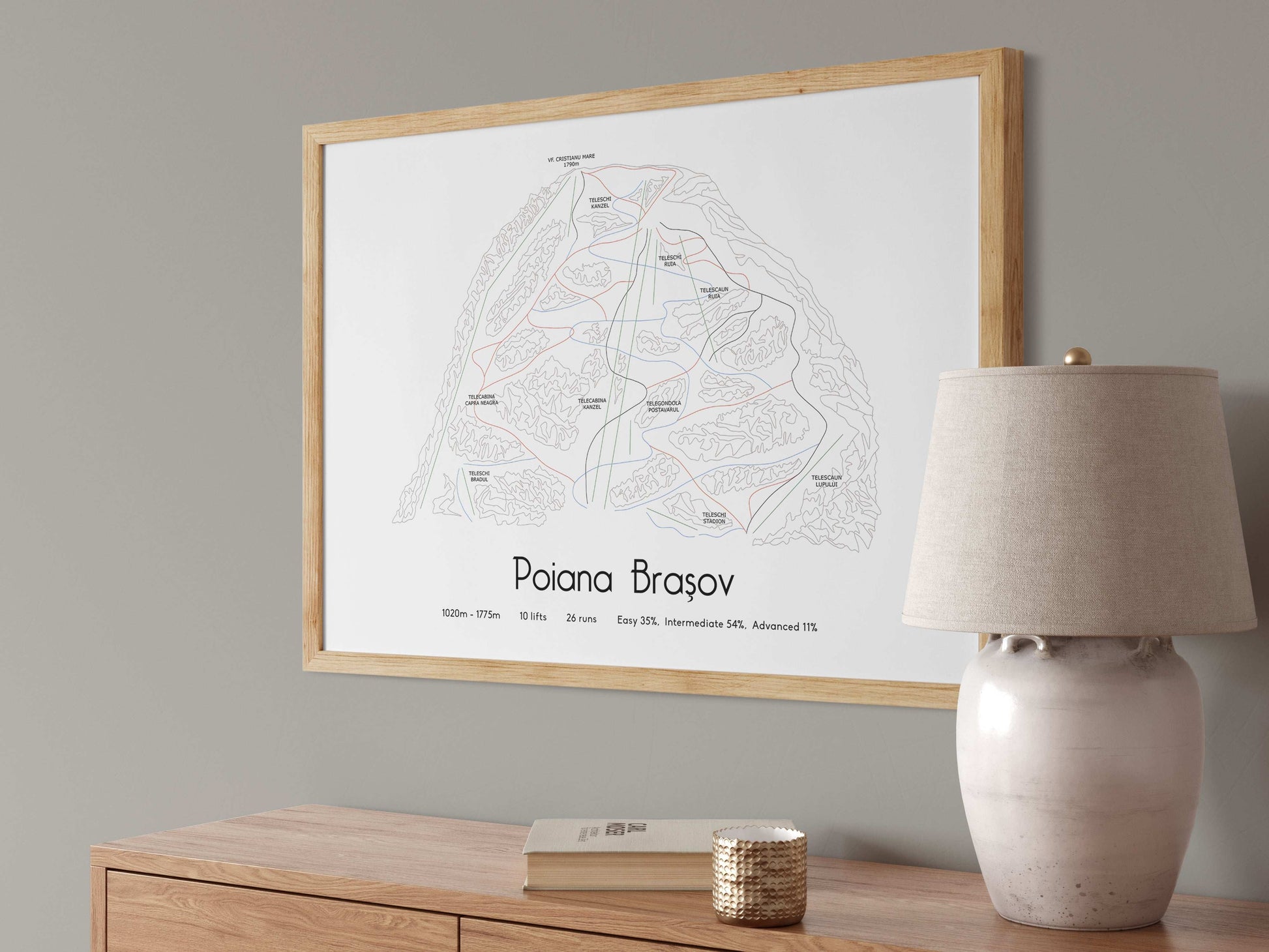 poiana brasov mountain artwork angled