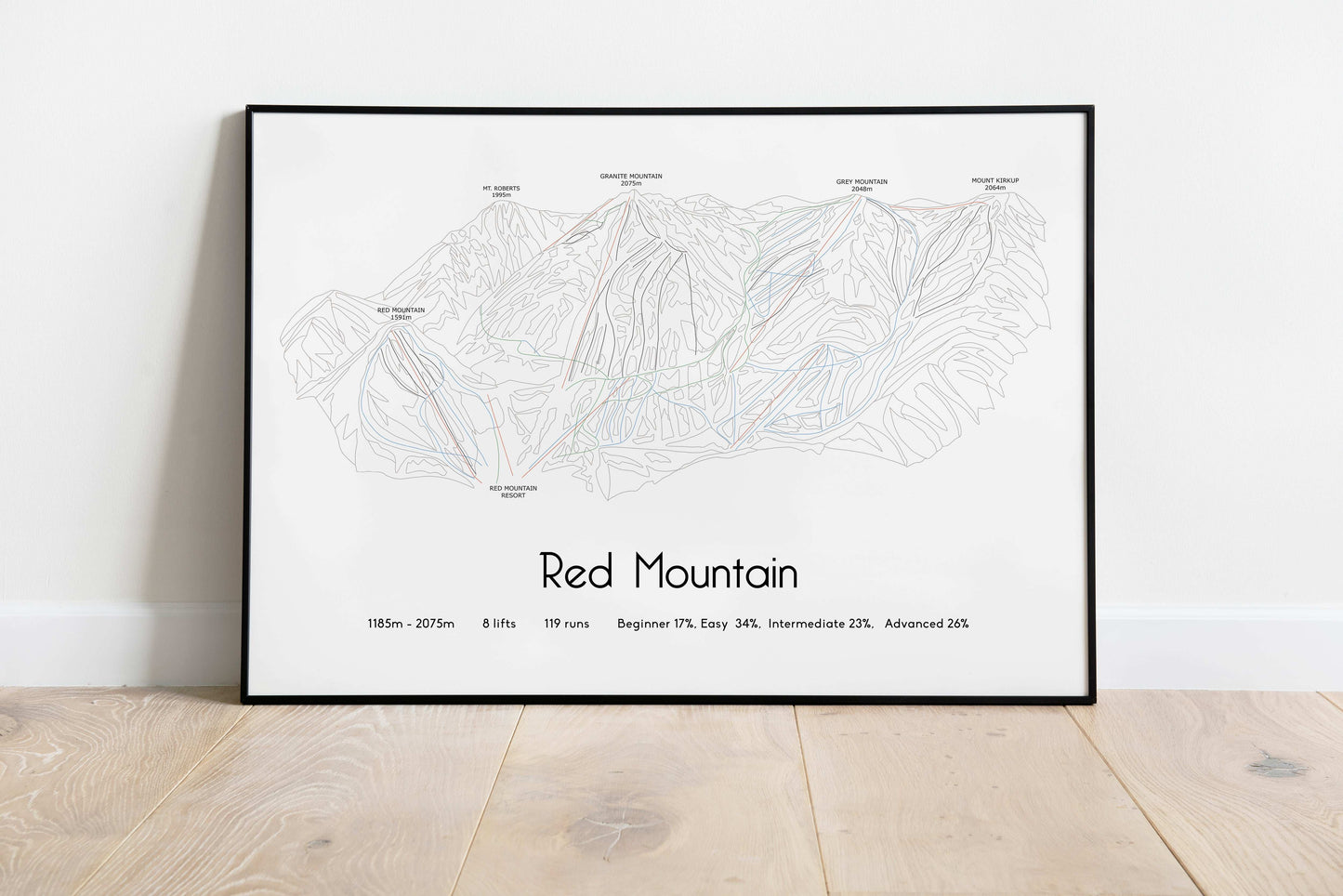 red mountain artwork black