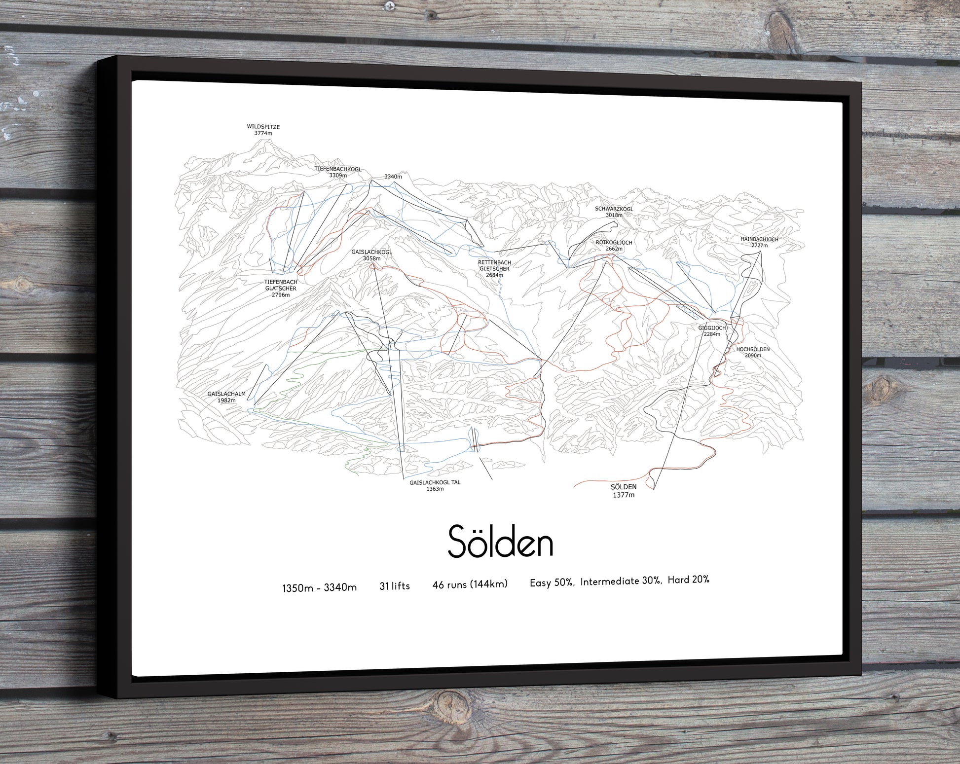sôlden solden mountain artwork wood