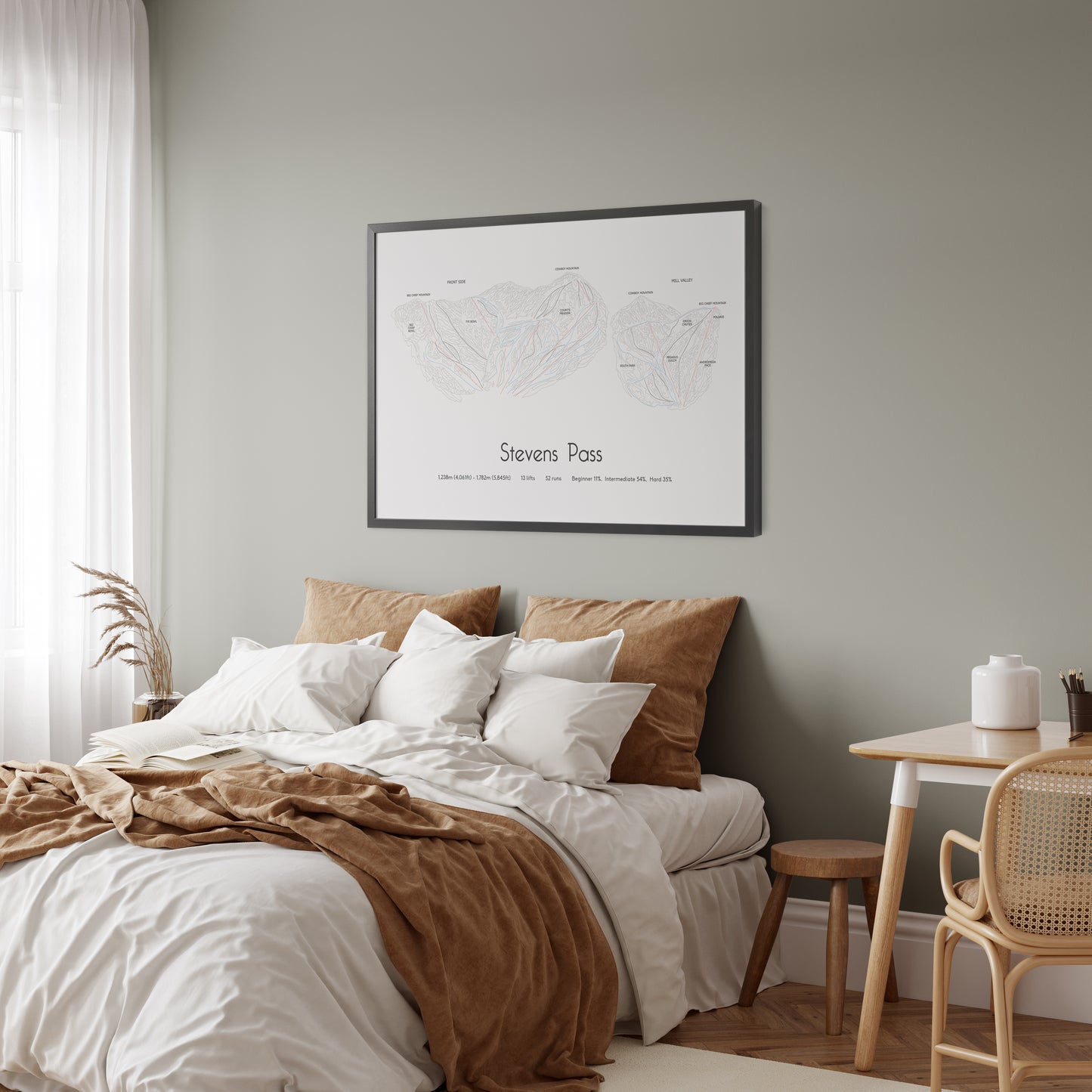 Stevens Pass - Ski Posters & Art Prints