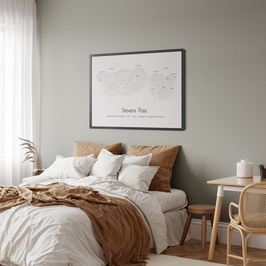 Stevens Pass - Ski Posters & Art Prints