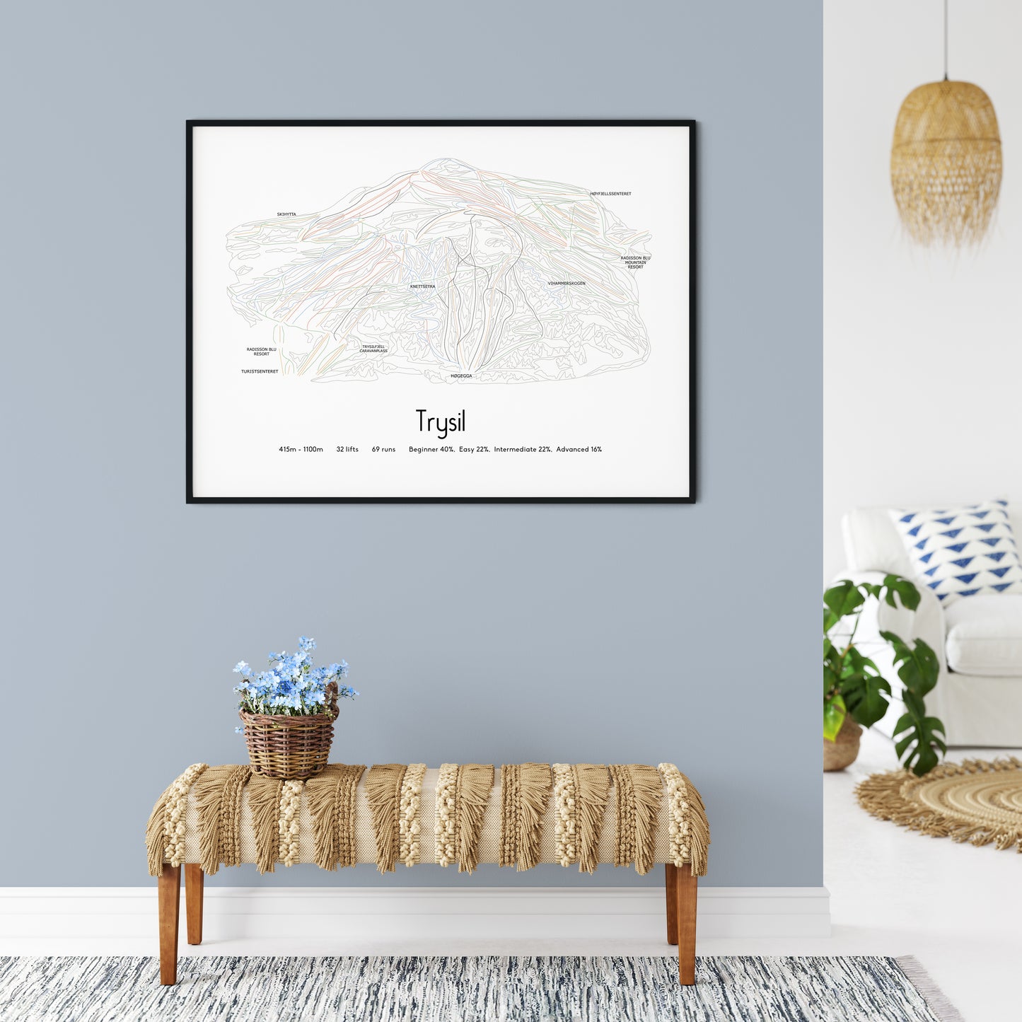 trysil mountain artwork hall