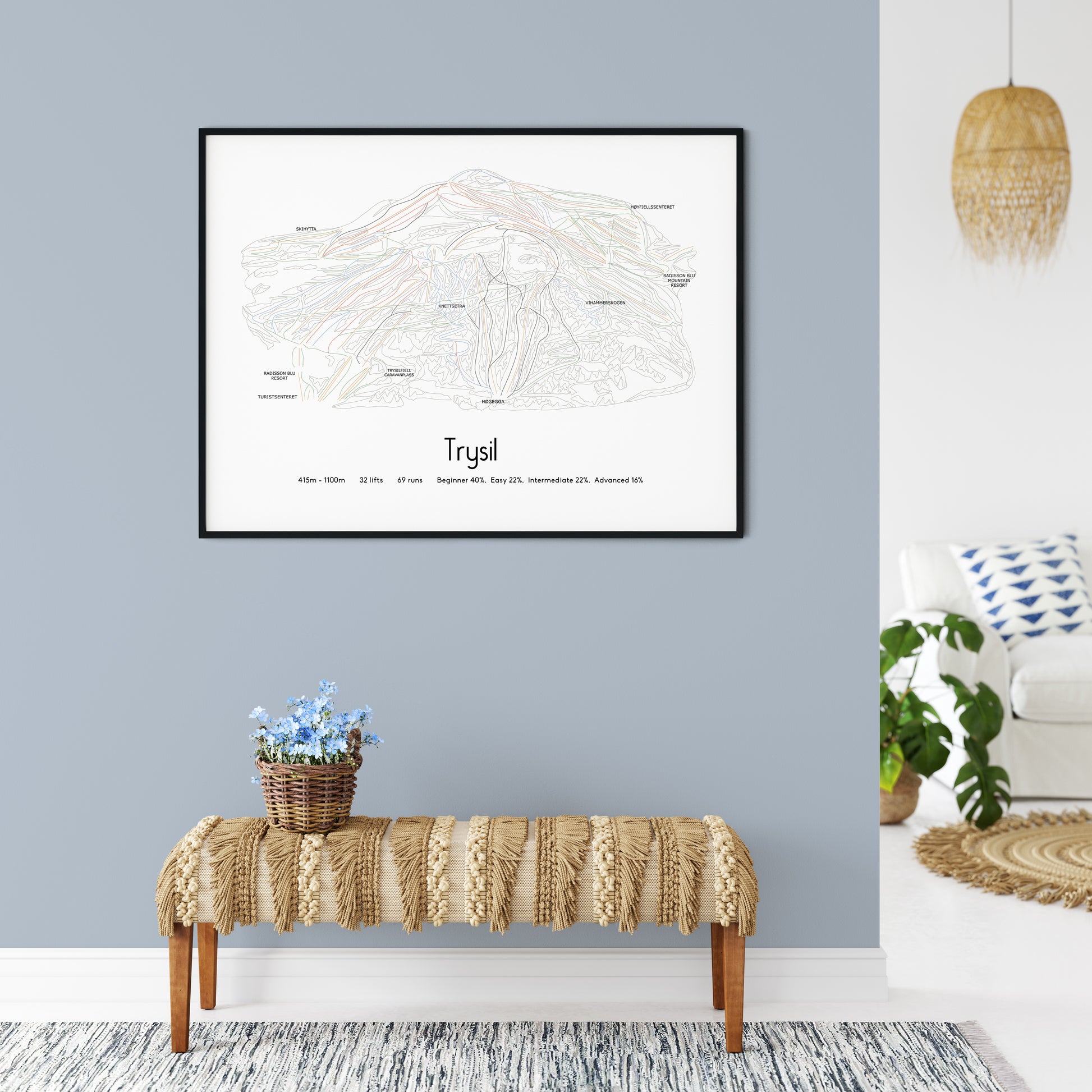trysil mountain artwork hall