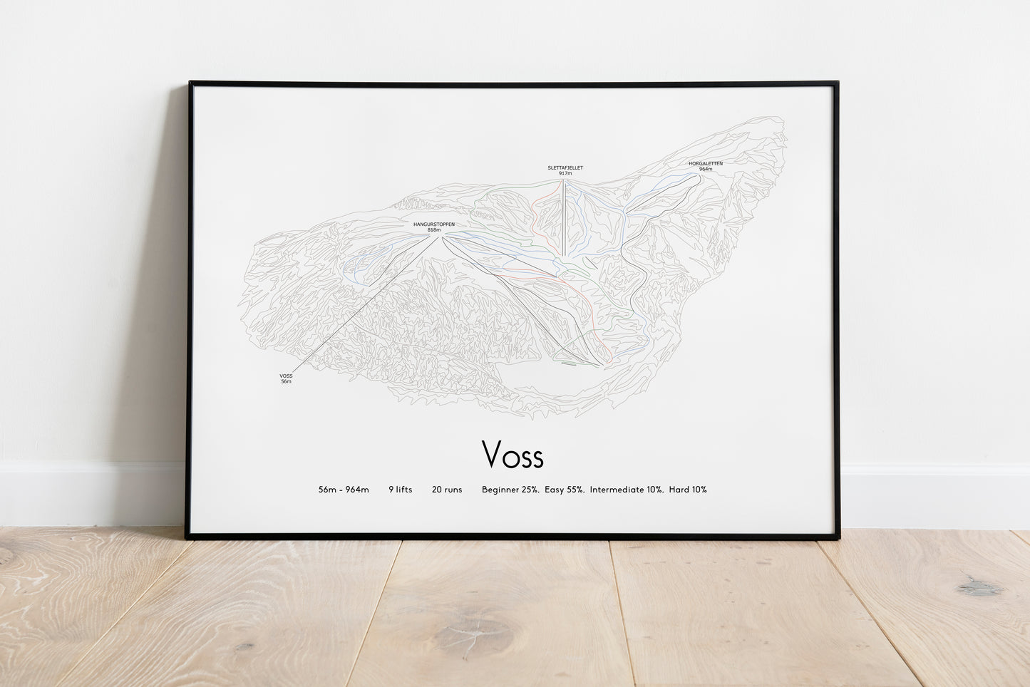Voss - Ski Posters & Art Prints
