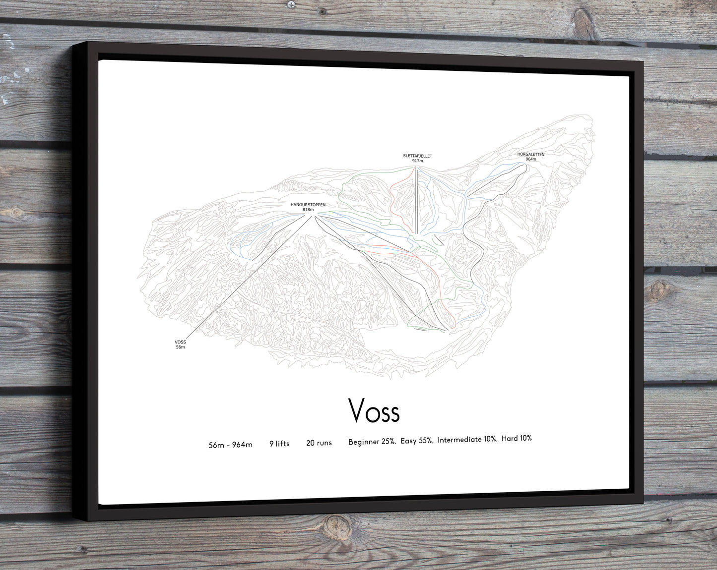 Voss - Ski Posters & Art Prints