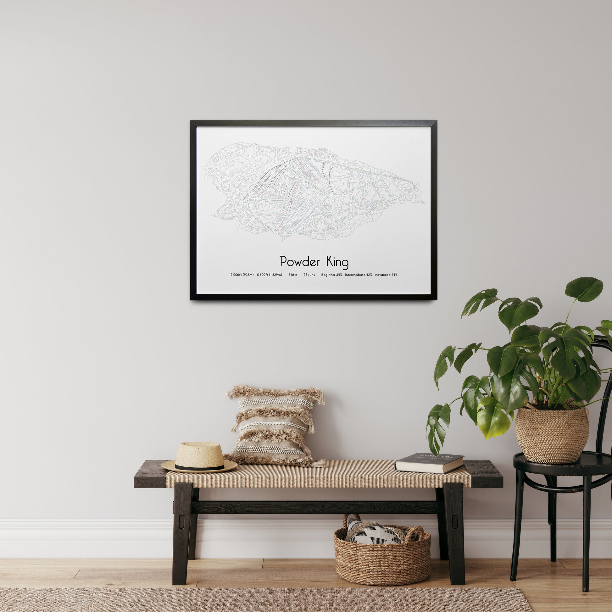 powder king mountain artwork hall